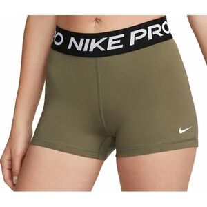 Nike Women's Athletic Shorts in Olive